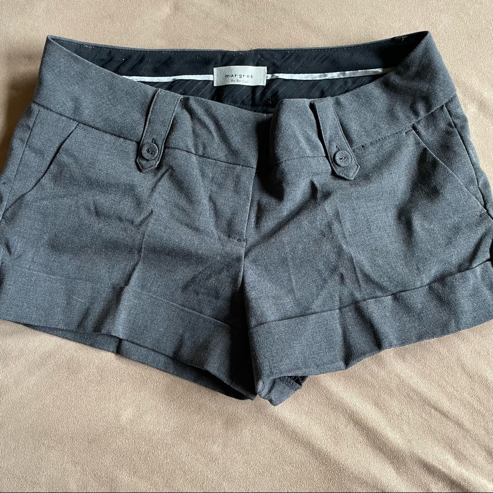 Margret Shorts by Be Cool - Charcoal Gray, Size Small